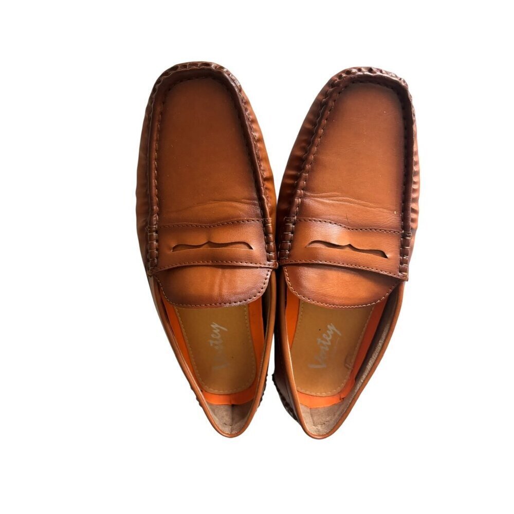 Vostey Milan Men's Brown Loafers